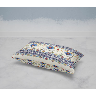 Breezy Botanicals  Rectangular Throw Pillow