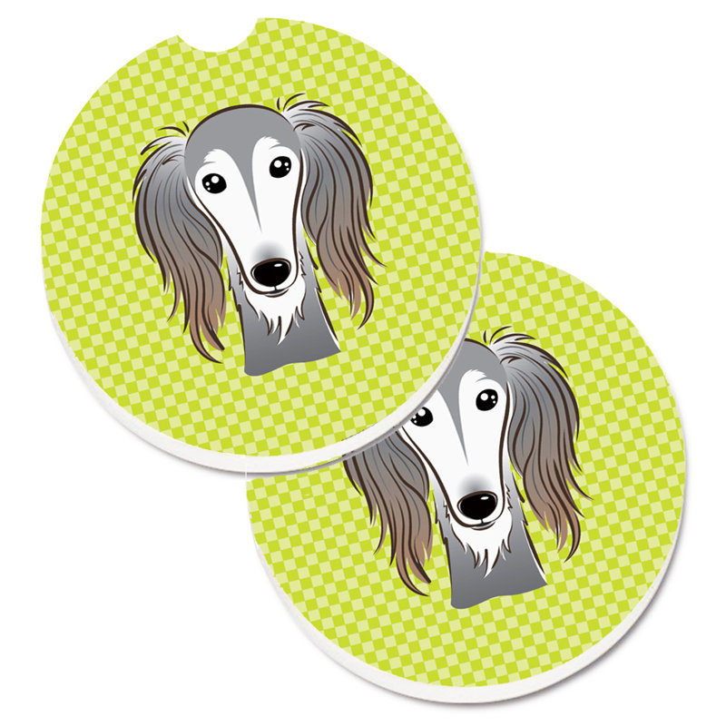 Sous-verre Retriever, Vert lime, Lévrier persan