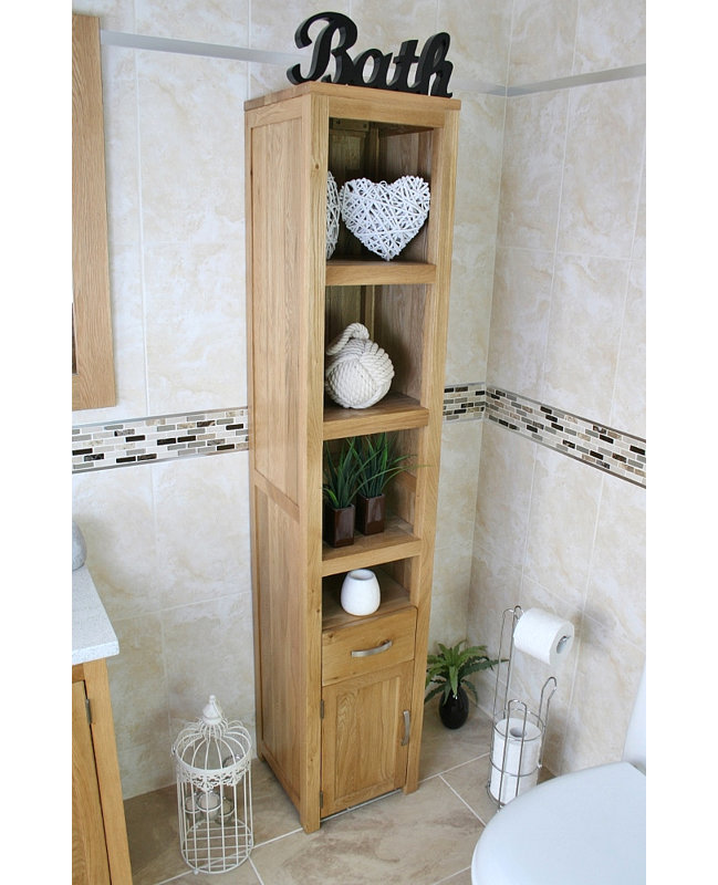 Karli Solid Wood Linen Cabinet