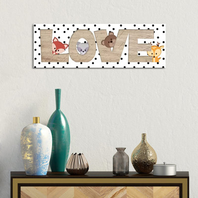 Love by Anna Quach - Wrapped Canvas Panoramic Print
