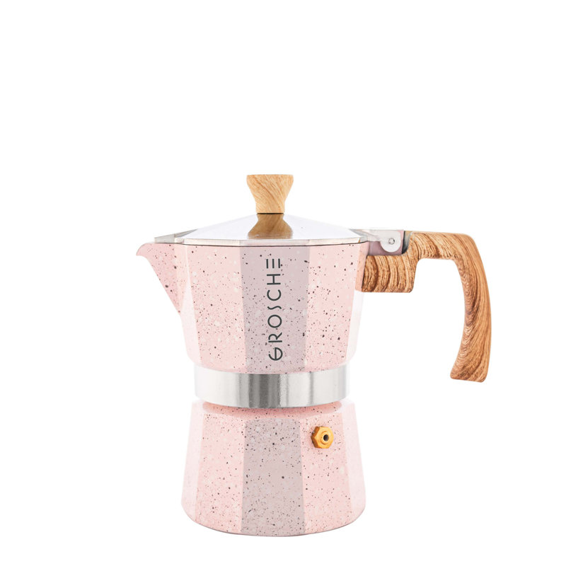 Machine à espresso sur pied GROSCHE Milano Stone, Rosé, 3 plans