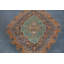 Tapis traditionnel rétro bleu 10 x 12