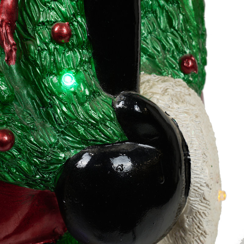 Santa Lamp Post with LED