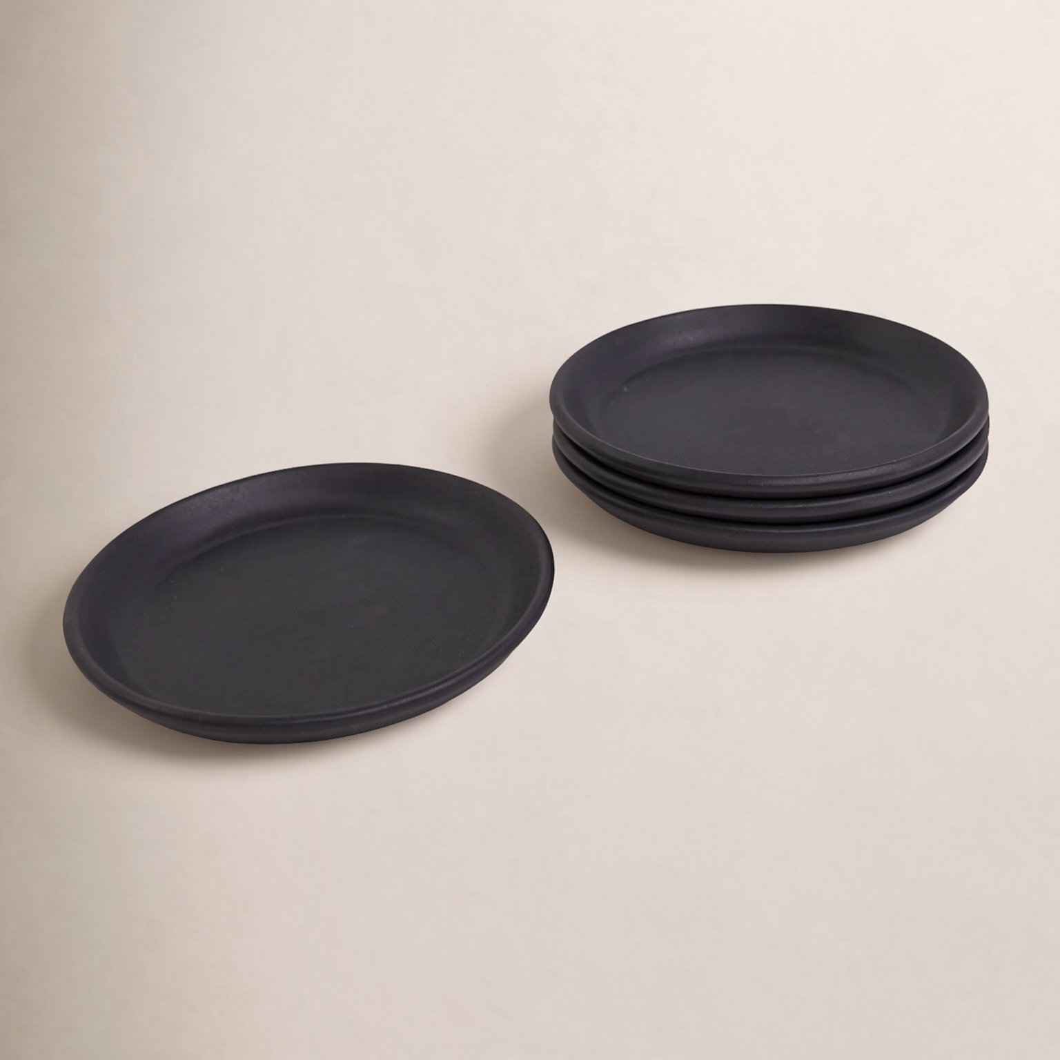 Borgen 6" Bread and Butter Plate, Basalt