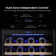 Yeego 23.4'' 46 Bottle Wine Refrigerator Dual Zone Freestanding/Built-In Cooler