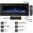 Aarryn Symple Stuff Black Electric Fireplace Insert-988053068