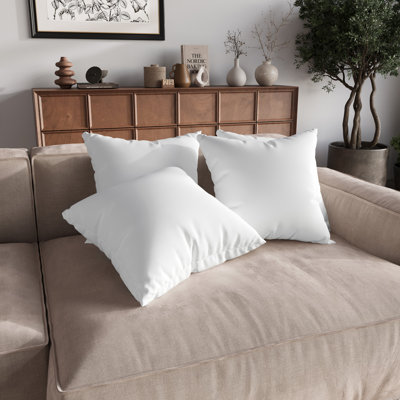 Calais 18" X 18" Throw Pillow Inserts (Set Of 4)