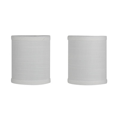 4.75'' H Linen Drum Candelabra Shade