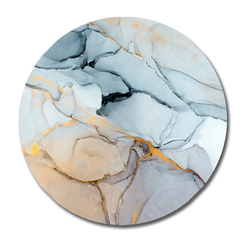 Fusion Two " Fusion Two " by DecorumBY, 36" H x 36" W x 1.5" D, Aluminum
