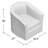 Hansell Upholstered Swivel Barrel Chair-1769212077