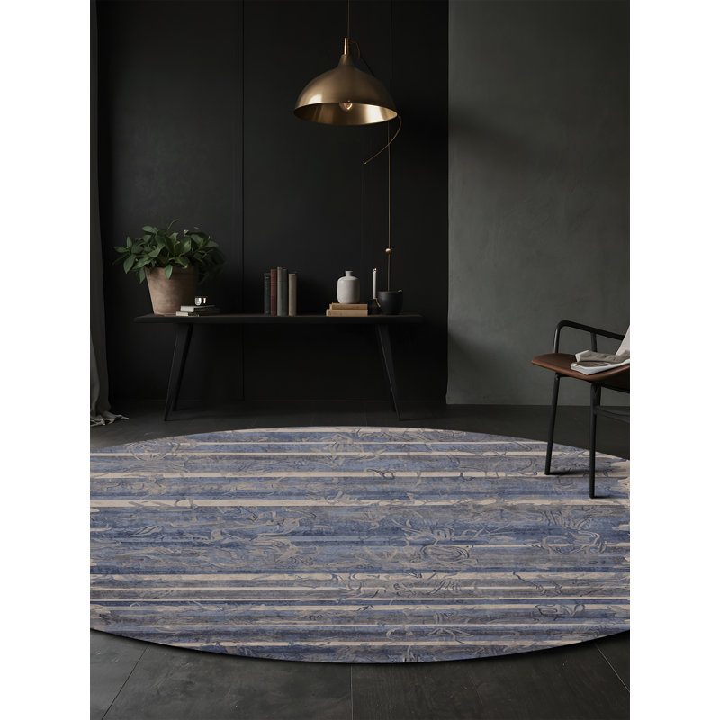 Tapis gris soyeux et moelleux, Rectangle de 5 pi x 8 pi