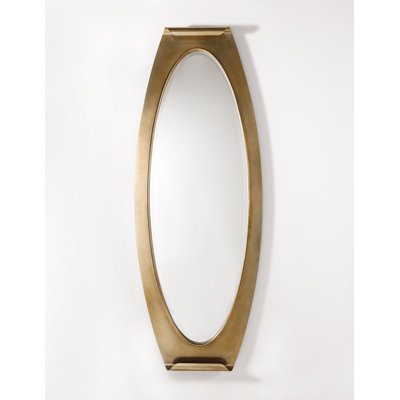 Aurelia Oval Metal Mirror