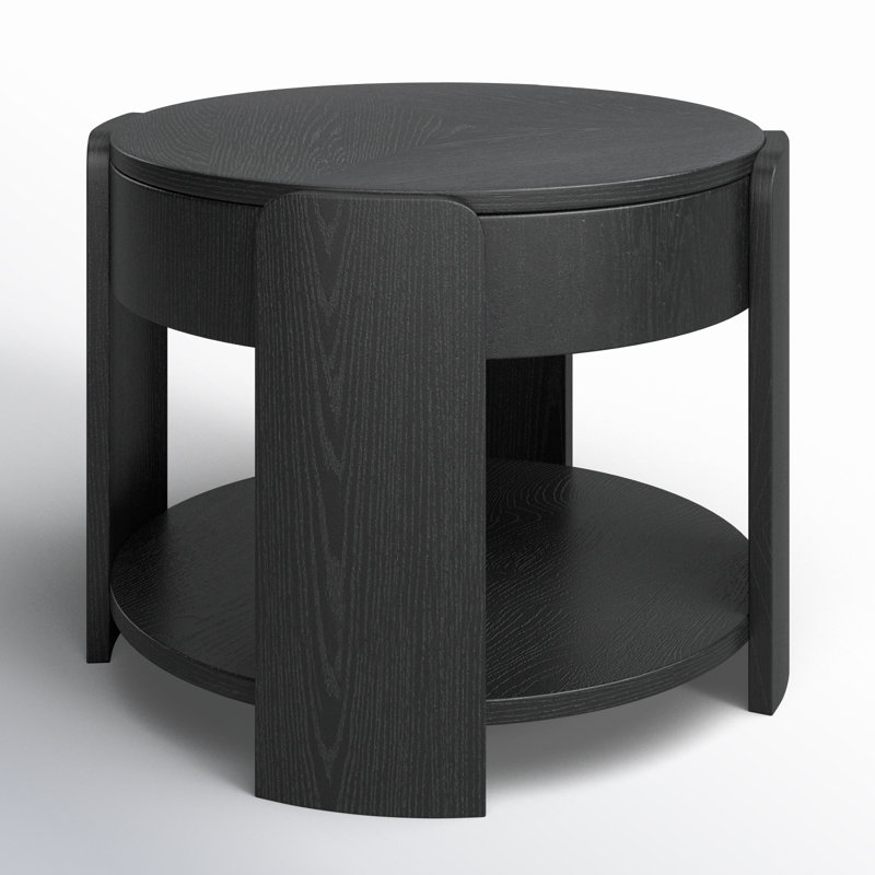 Islay Single Coffee Table with Storage, 18" H x 24" L x 24" W