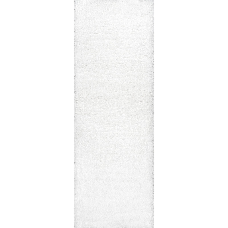 Rush Solid Colour Area Rug, Runner 81 x 244cm