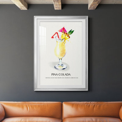 Pina Colada - peinture encadrée