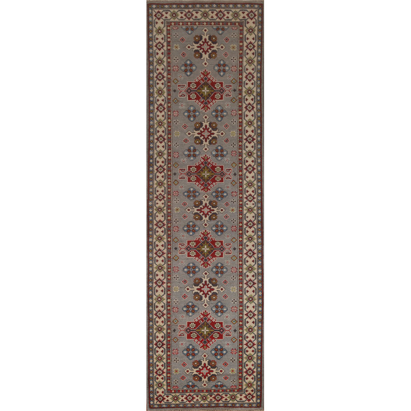 Tapis de couloir géométrique Kazak