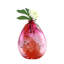 Artemis European Art Glass Vase Ruby
