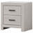 Brantford Coastal White 2-Drawer Nightstand-1216537387
