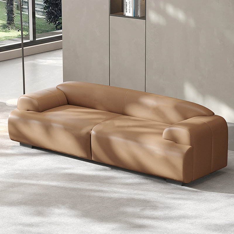 Banc avec revêtement, Orange, H 22,05 po x l 78,74 po x P 19,69 po