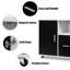 100cm Wide 1 -Drawer Mobile File Cabinet