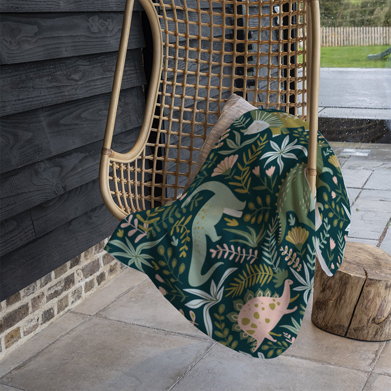 Donald-James Plain Weave / Muslin Throw Blanket