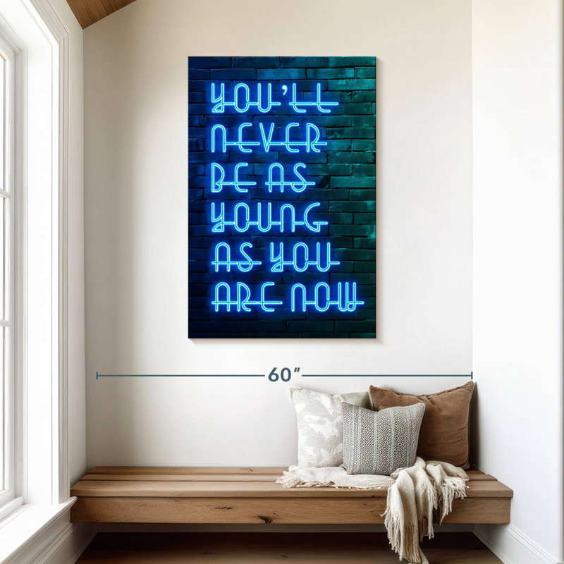 Tergel You'll Never Be, 45" H x 30" W