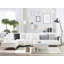 Finnegan 6 Seater Faux Leather Sofa Bed-2110742581
