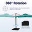 Parasol carré en porte-à-faux 120 po-1075560063