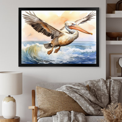 " Majestic Pelican Seabird I "