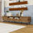 Wooden TV Stand with Storage Shelves, Drawers and Cabinets-149466598