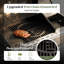 Barbecue au propane à 4 brûleurs avec brûleur latéral infrarouge et plaque de cuisson en fonte, 42 000 BTU