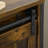 Farmhouse Sideboard,Buffet table,Dining cabinet with Sliding Barn Door and Adjustable Shelf-1785159827