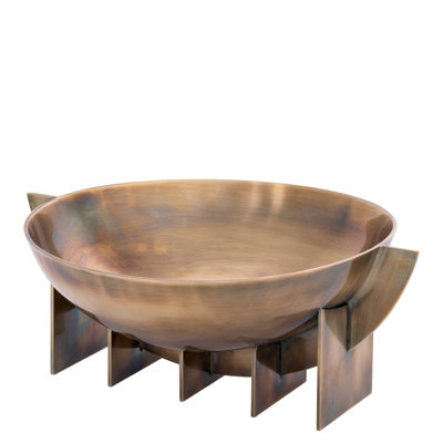 Bismarck Stainless Steel Decorative Bowl 1