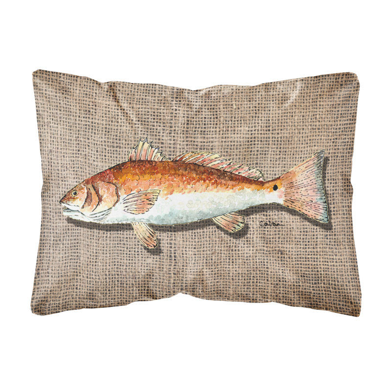 Coussin intérieur/extérieur Red Fish