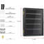 Lockable Display Case For Challenge Coins And Medals With Removable Shelves, Wall Mountable Shadow Box With UV Protection Glass And Velvet Lining