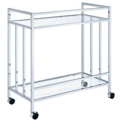 Chariot-bar rectangulaire à 2 niveaux