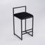 Camberly Upholstered Counter Stool with Metal Frame