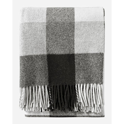 Pendleton Black/Ivory Washable Throw