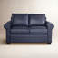 Bedford Leather Loveseat-749092279-749092281