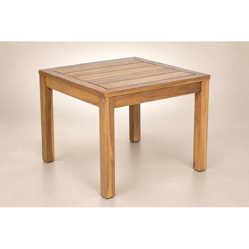 Table d'appoint d'extérieur en acacia Panita