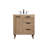 Baldwin 30'' Single Bathroom Vanity with Engineered Marble Top-1107427026