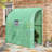 7' X 3' X 7' Lean To Greenhouse