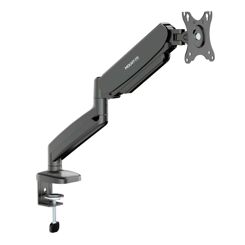 Single Monitor Desk Mount With Gas Spring Arm