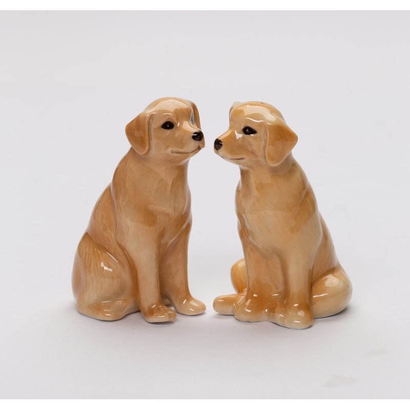 Labrador Salt And Pepper Shaker Set