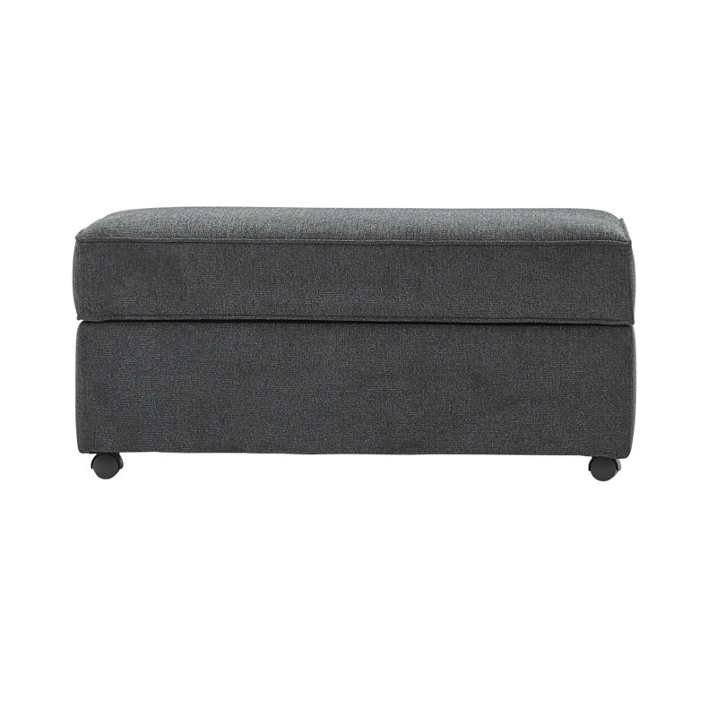 Tyler Upholstered Ottoman, Eaton Ruby