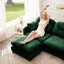 4 canapés modulaires avec chenille, coussin, mousse haute, siège ergonomique et canapé modulaire à usage domestique