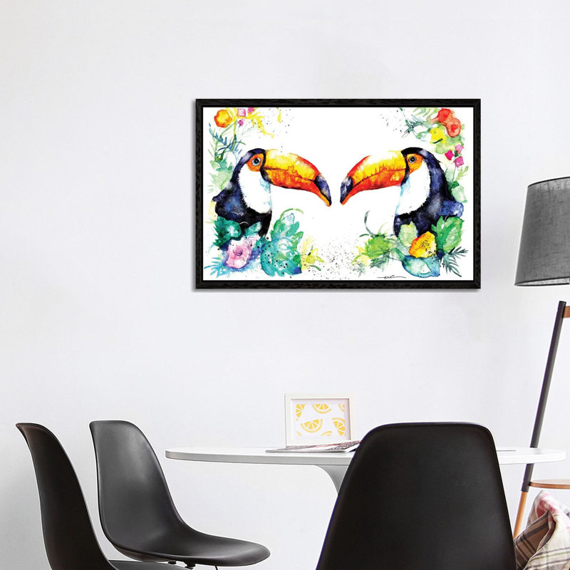 Sydney Abstract by WallDecorAddict - Gallery-Wrapped Canvas Giclée on Canvas, Black Framed Canvas, 101.6 cm H x 66.04 cm W