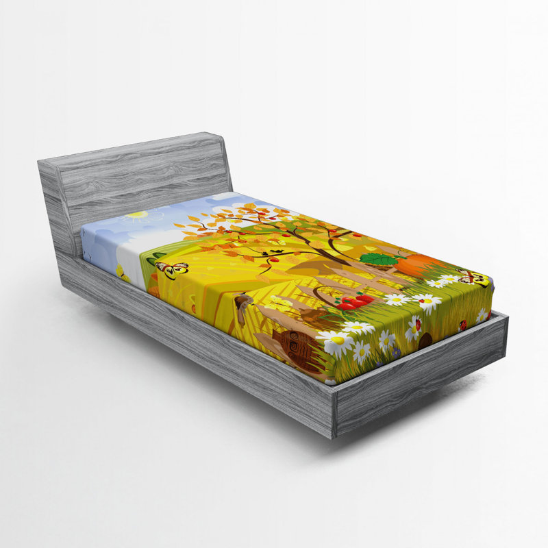 Microfiber Fitted Sheet, Twin Fitted Sheet