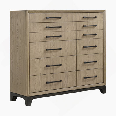 Commode en bois avec 10 tiroirs