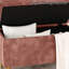 Banc de rangement rembourré à couvercle rabattable-609026835